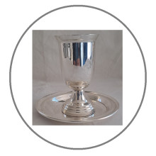 Silver-plated Hospital & Visitation Communion set